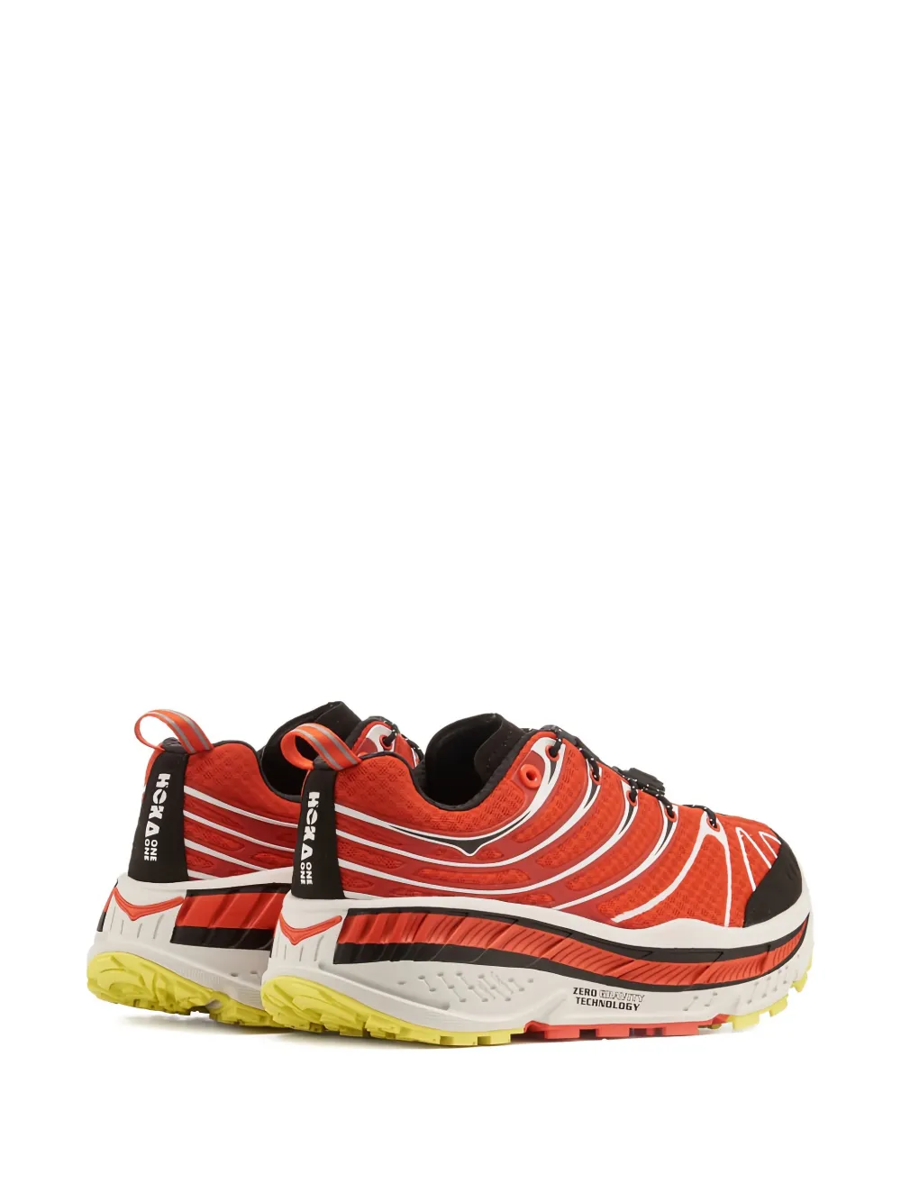 HOKA Stinson Evo OG "Grey" sneakers Red
