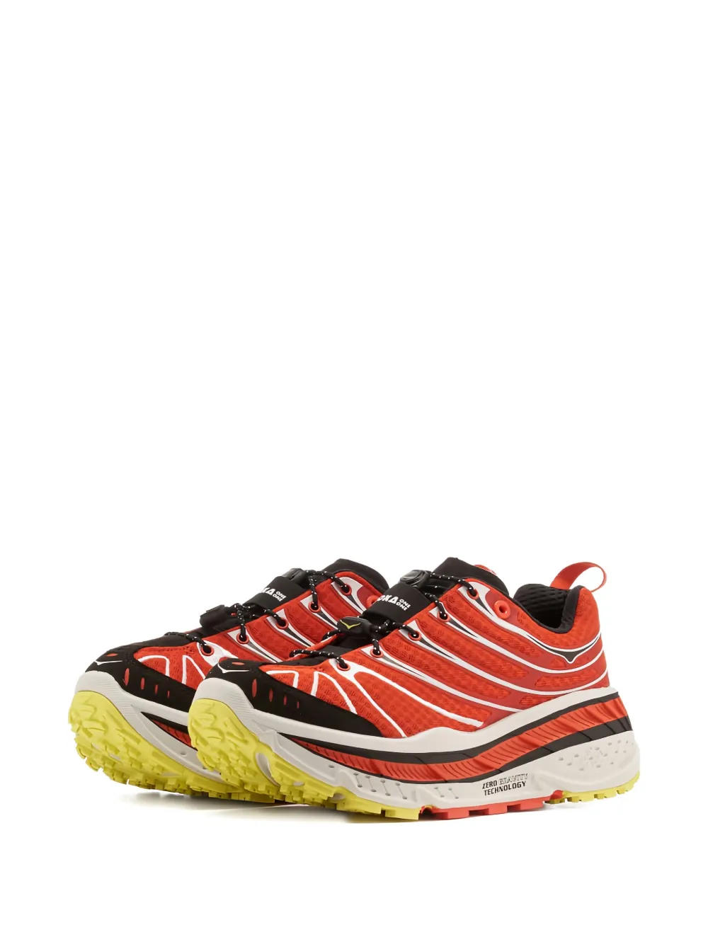 HOKA Stinson Evo OG "Grey" sneakers Red