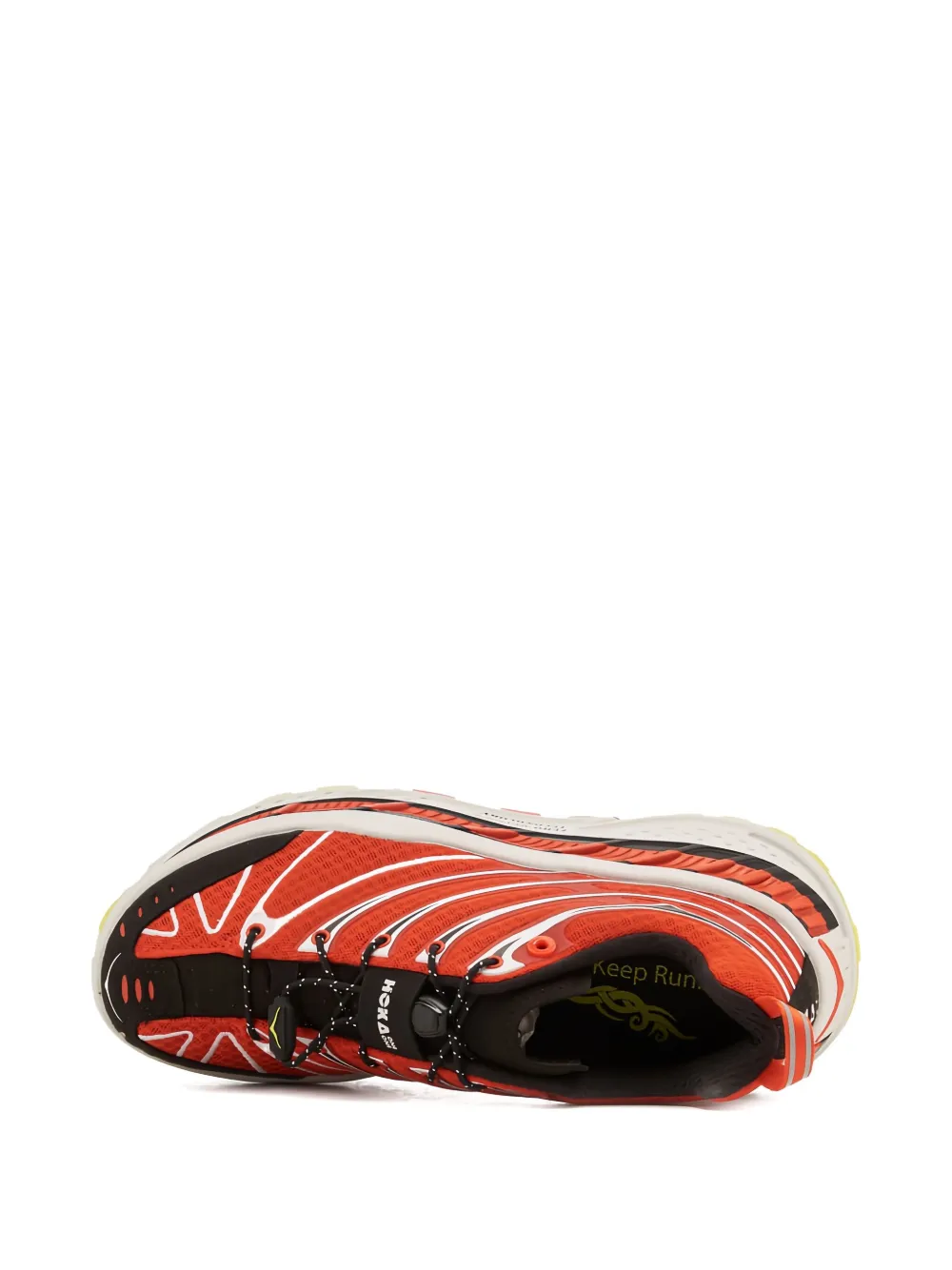 HOKA Stinson Evo OG "Grey" sneakers Red