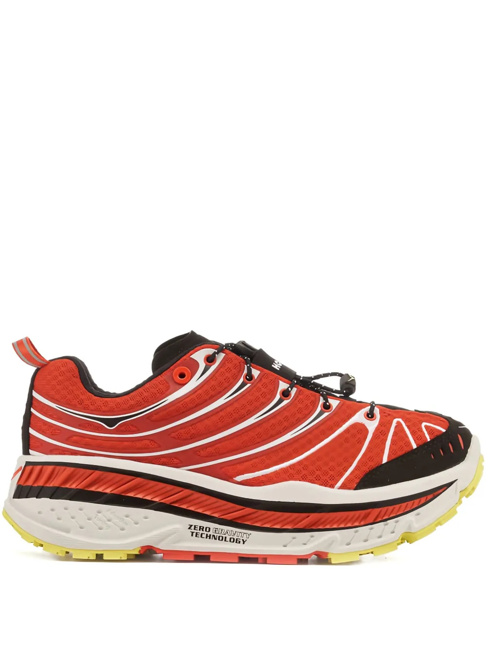HOKA Stinson Evo OG "Grey" sneakers Red