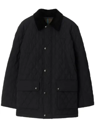 Burberry quilted jacket wash hotsell