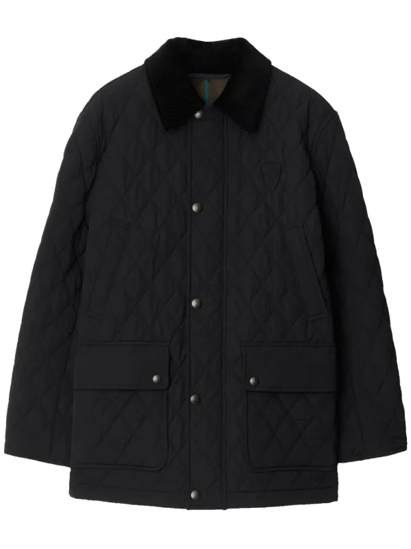 Burberry Quilted Jacket Black FARFETCH IE