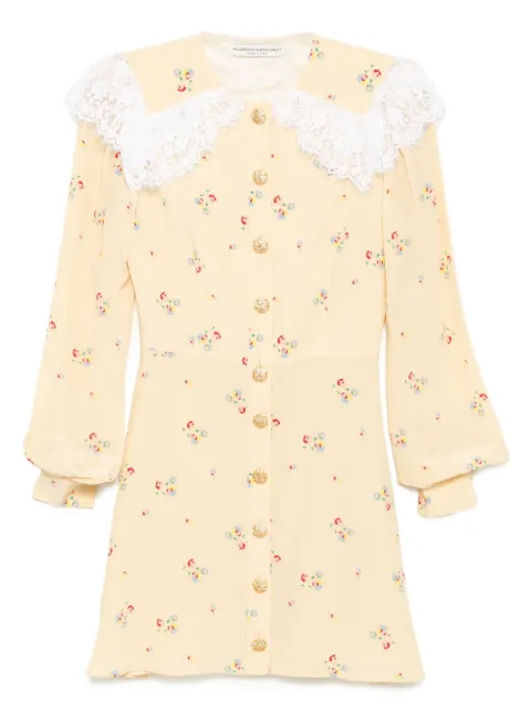 Alessandra Rich floral-print dress