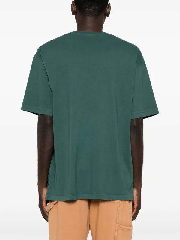 ディズニープリンセスのベビーグッズも大集合 Champion logo-patch T-shirt | Green | FARFETCH トップス