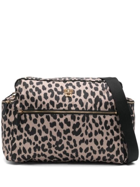 Versace Kids leopard-print changing bag 