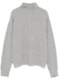 Peserico cable-knit sweater - Grey