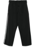 Y-3 x adidas 3-Stripes track pants - Black