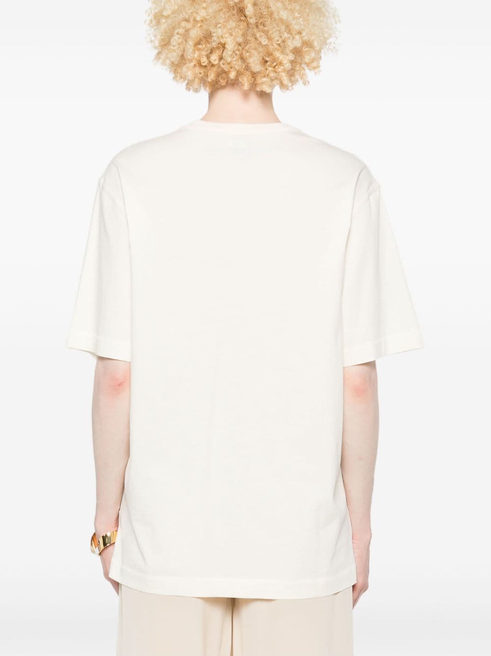 Shop By Malene Birger Fayeh T-shirt In Neutrals