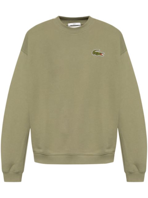 Lacoste badge fleece sweatshirt Women