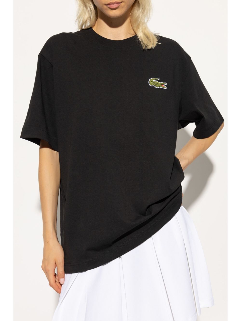 Lacoste logo-embroidered T-shirt Women