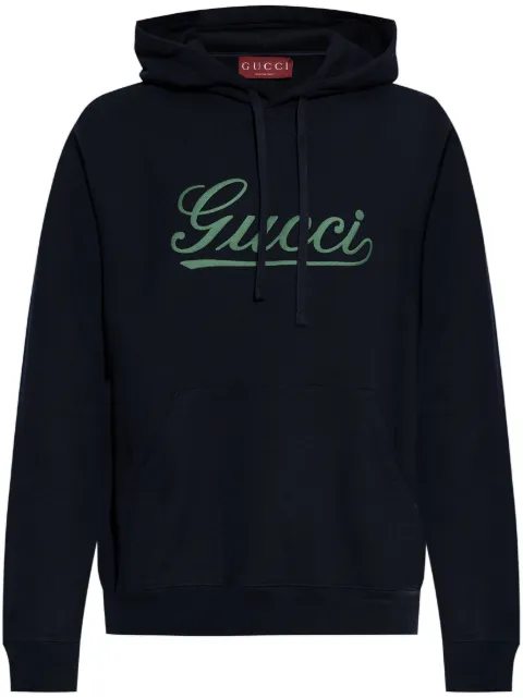 Mens black gucci hoodie best sale