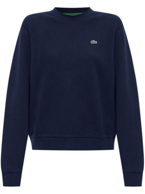 Lacoste relaxed-fit fleece crew-neck sweatshirt Women