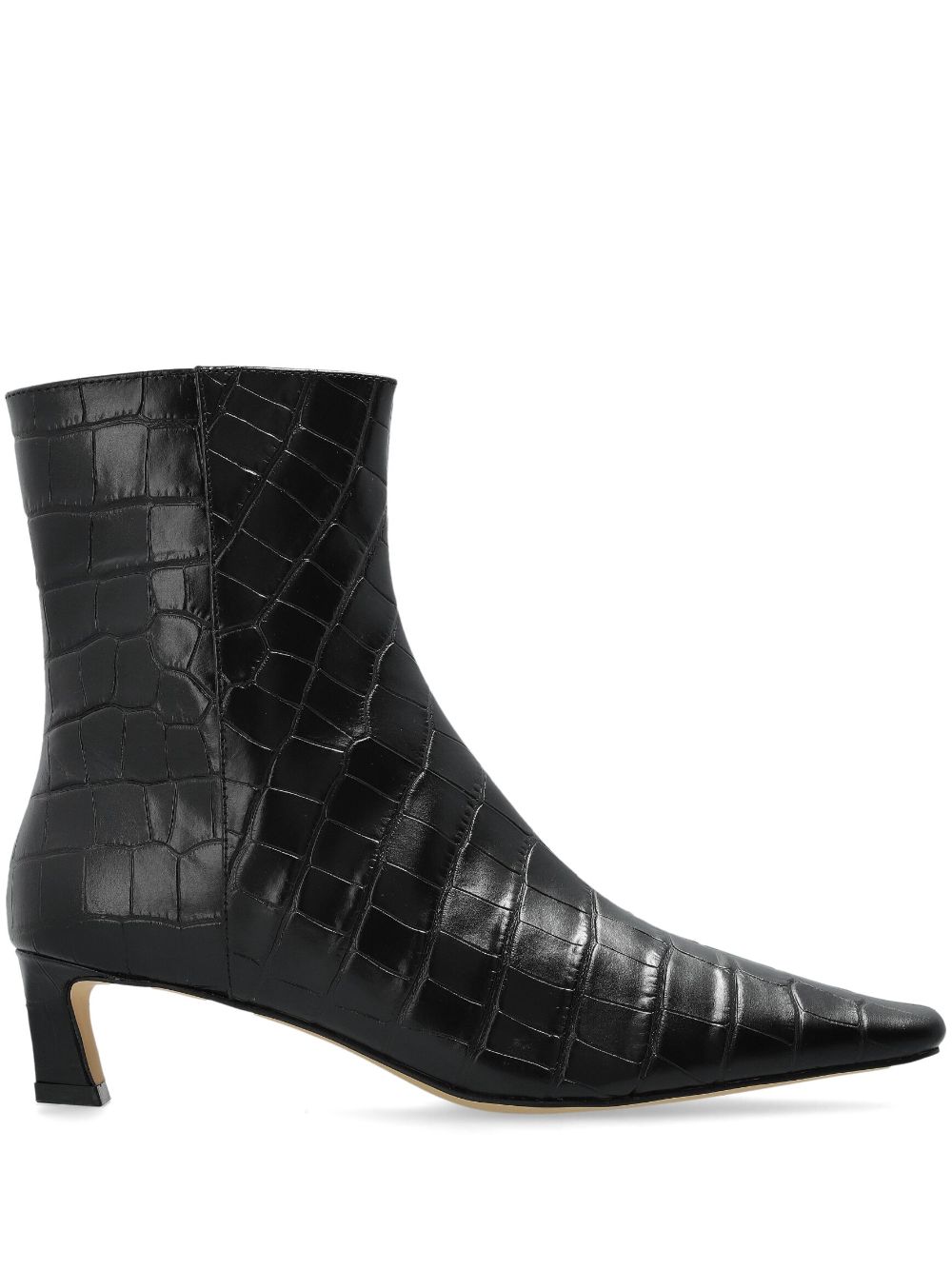 Michael Michael Kors 45mm Cosmo crocodile-embossed boots - Black