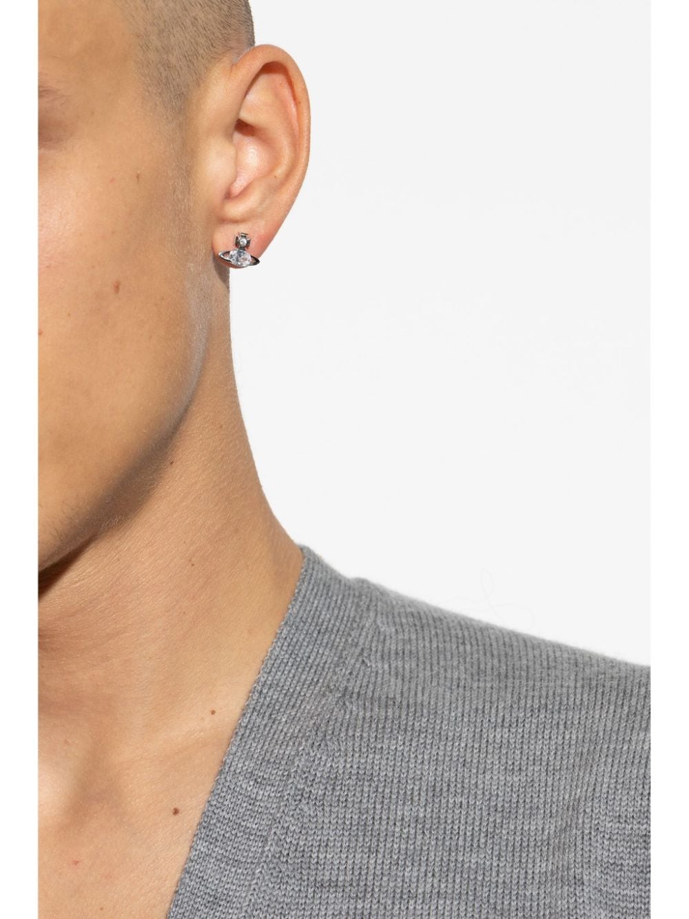 Vivienne Westwood Allie stud earring - Zilver