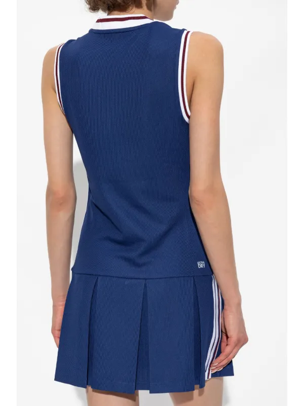 Lacoste Ultra Dry Tennis Dress | Blue | FARFETCH IE