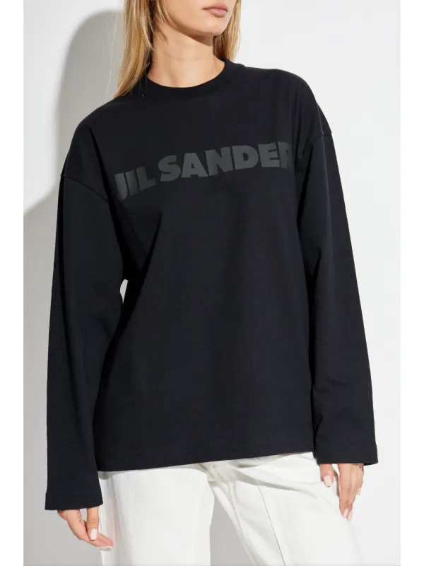 Jil Sander Logo t-shirt | Black | FARFETCH ZA