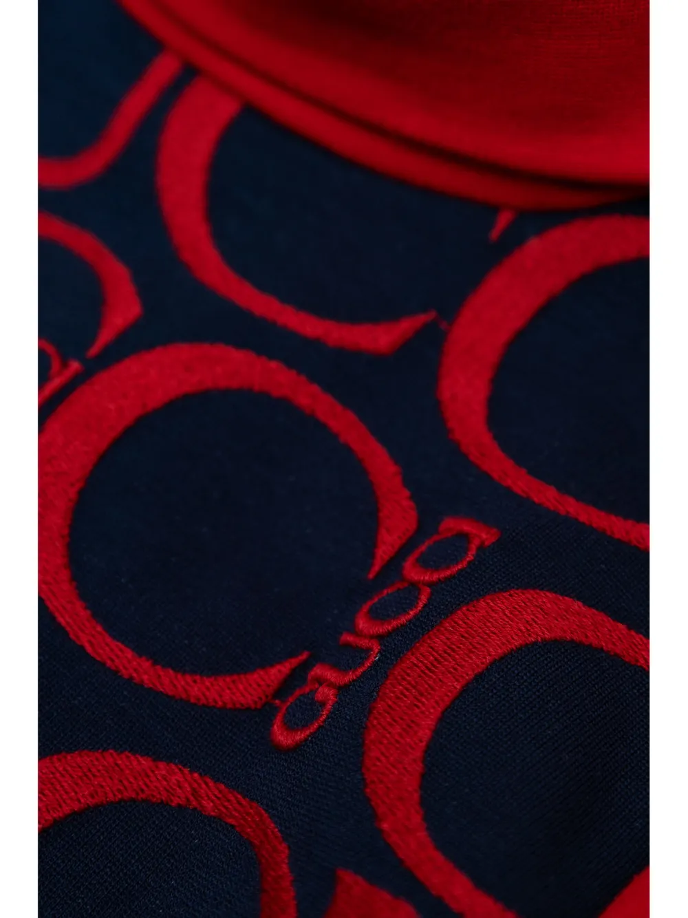 Gucci Kids Midi-jurk met logoprint Rood