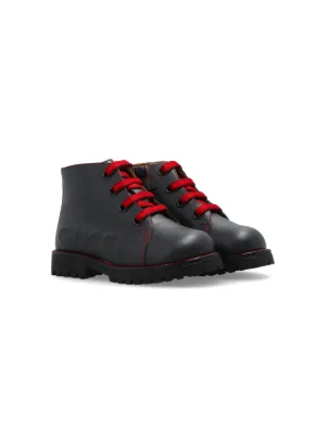 Boys gucci boots best sale