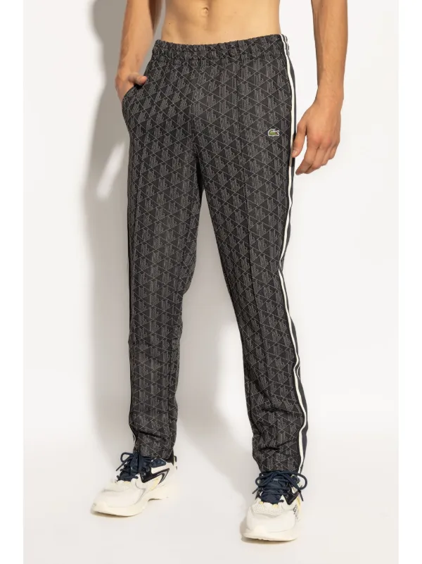 Lacoste【日常使いからスポーツに☆Monogram Print Trackpants】 Lacoste Monogram Print Track Pants | PacSun