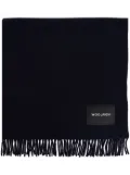 Woolrich pure virgin wool scarf - Black