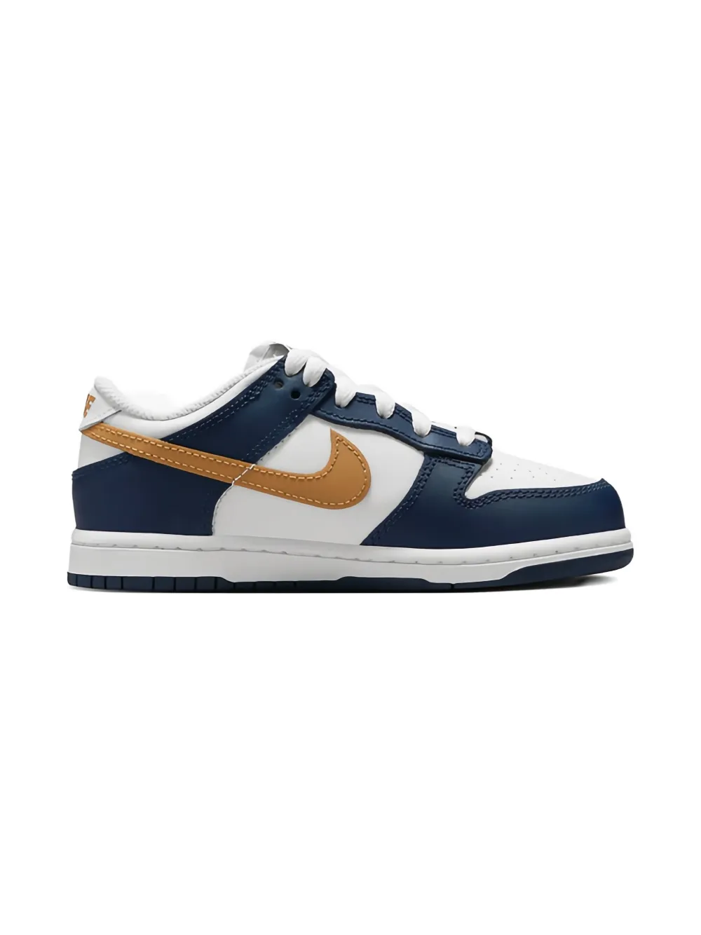 Nike Kids Dunk Low "Navy Blue" sneakers Blauw