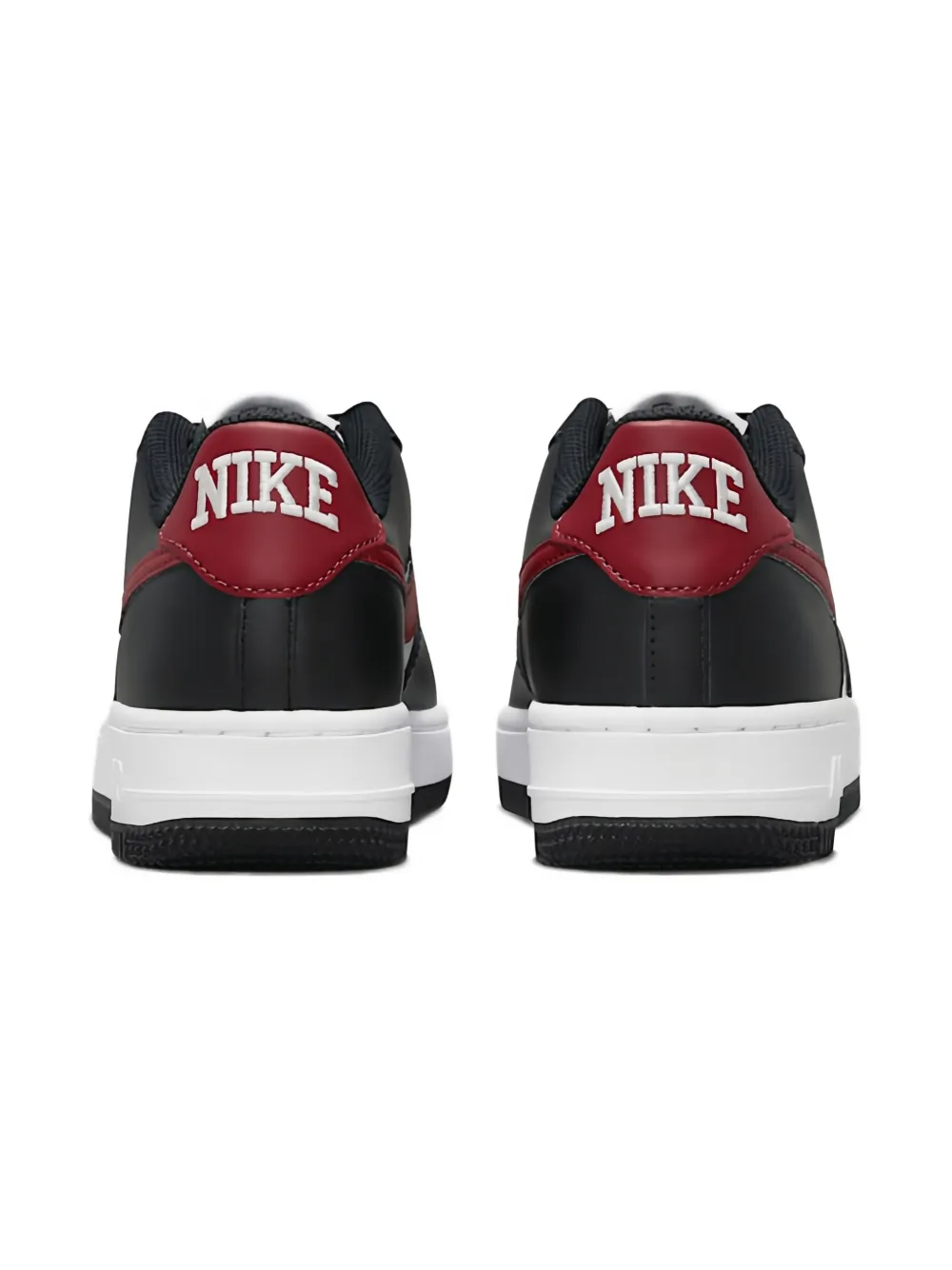 Nike Kids Air Force 1 Low "Black" sneakers Wit