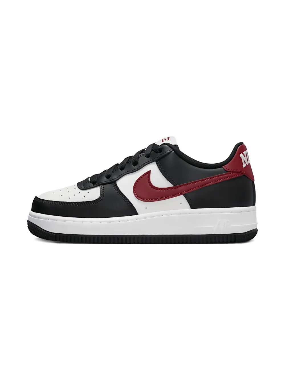 Nike Kids Air Force 1 Low "Black" sneakers White