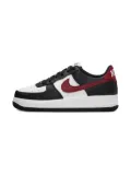 Nike Kids Air Force 1 Low ""Black"" sneakers - White