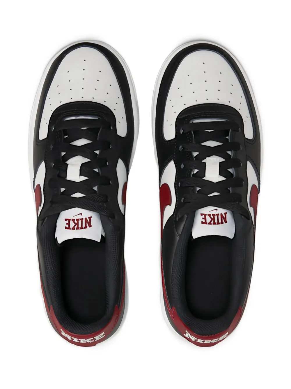 Nike Kids Air Force 1 Low "Black" sneakers Wit