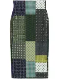 Pierre-Louis Mascia Ranat midi skirt - Green