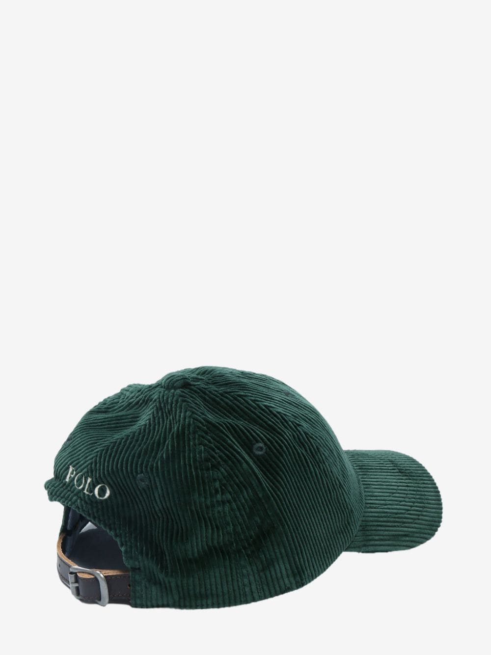 Shop Polo Ralph Lauren Logo-embroidered Corduroy Cap In Green