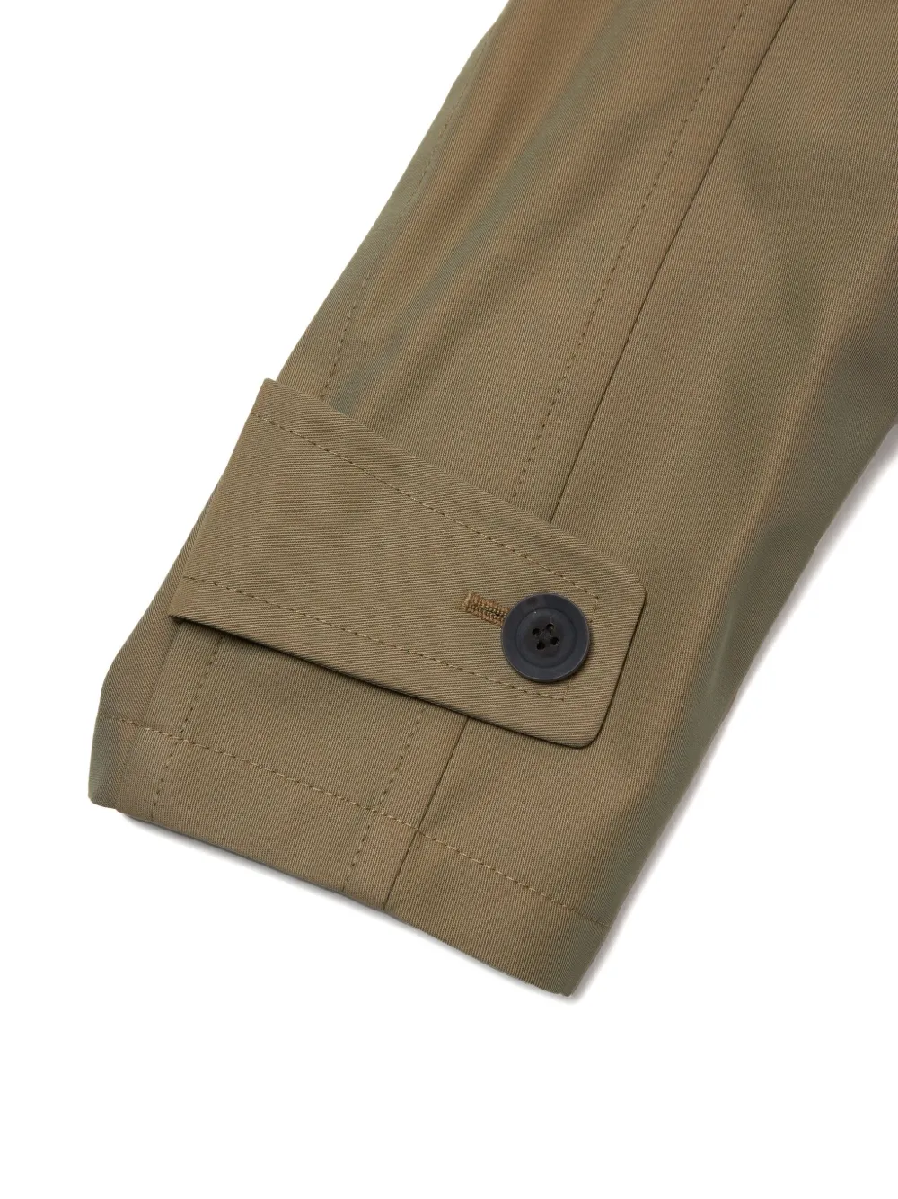 Kolor Jas met knoopsluiting en raglan mouwen Beige