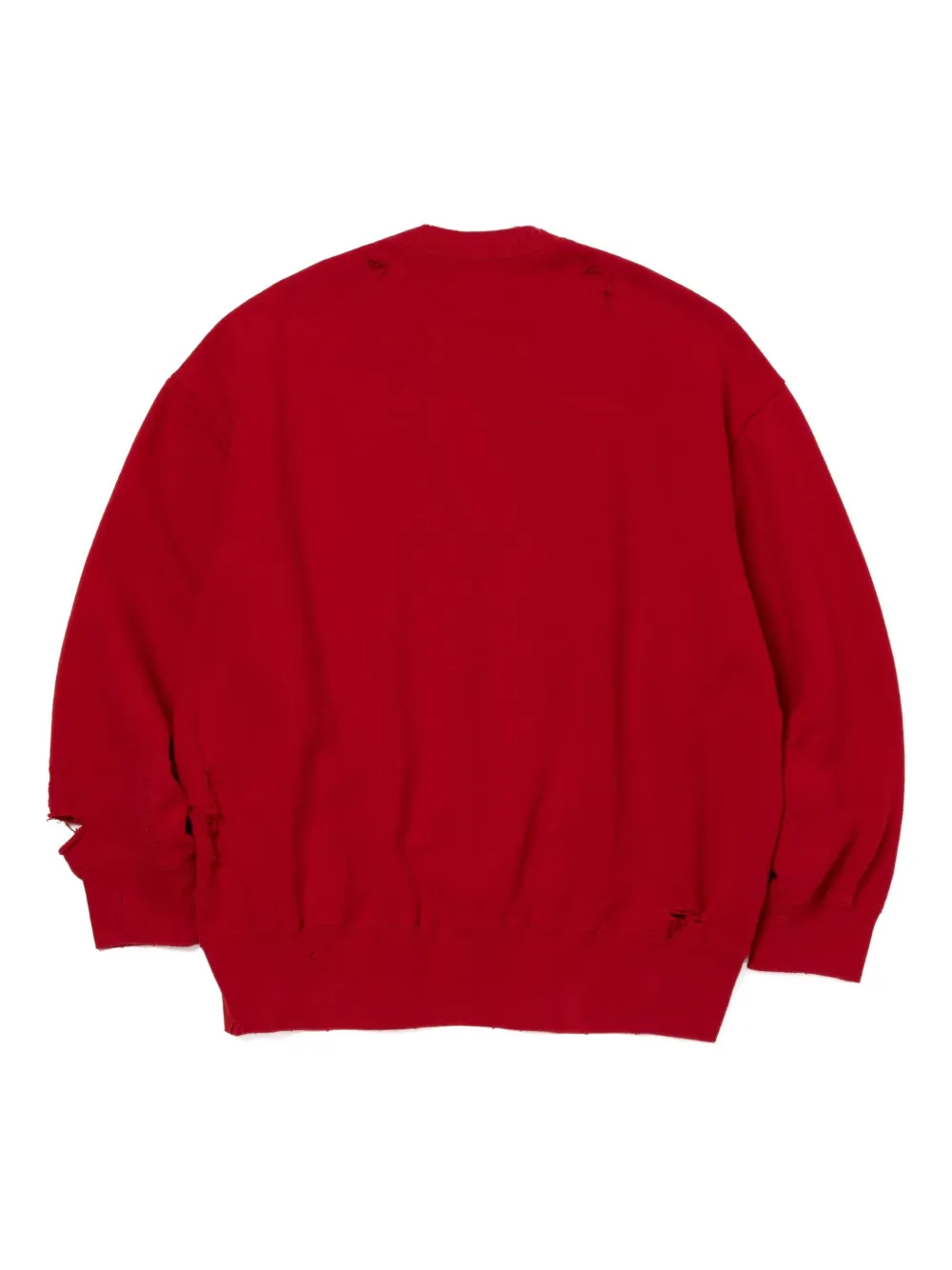 Kolor Sweater met print - Rood