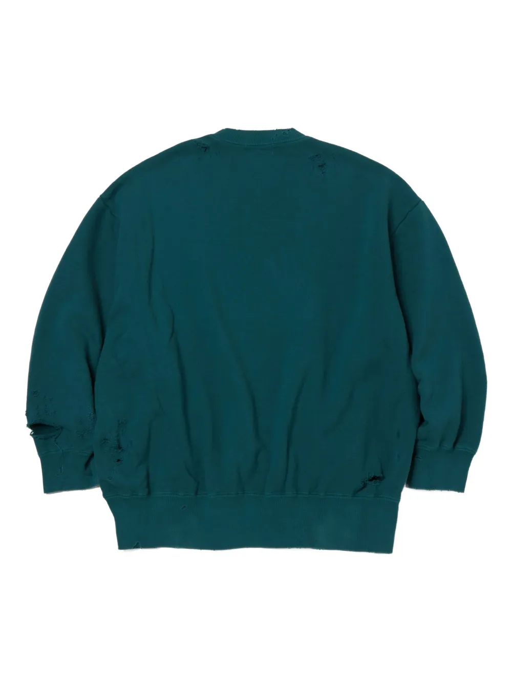 Kolor Sweater met print - Groen