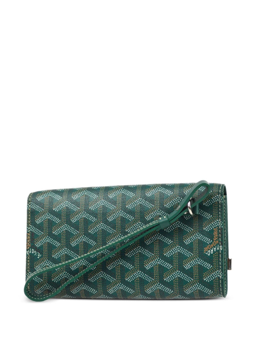 Goyard clutch green sale