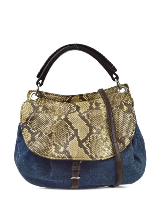 miumiu プレオウンドデニムハンドバッグ miumiu プレオウンドデニムハンドバッグ