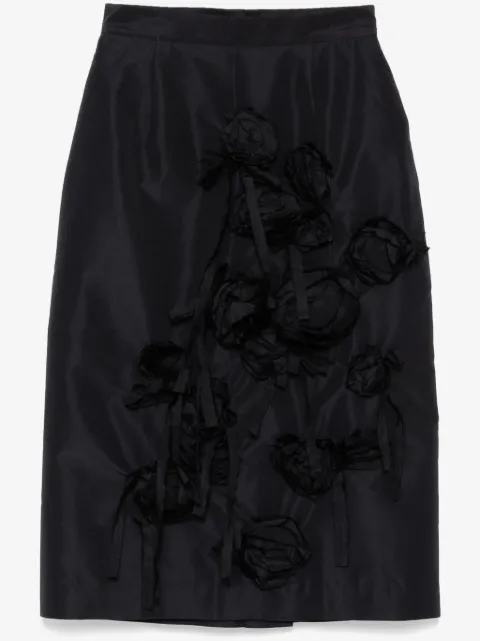 Biyan bow-embellished skirt