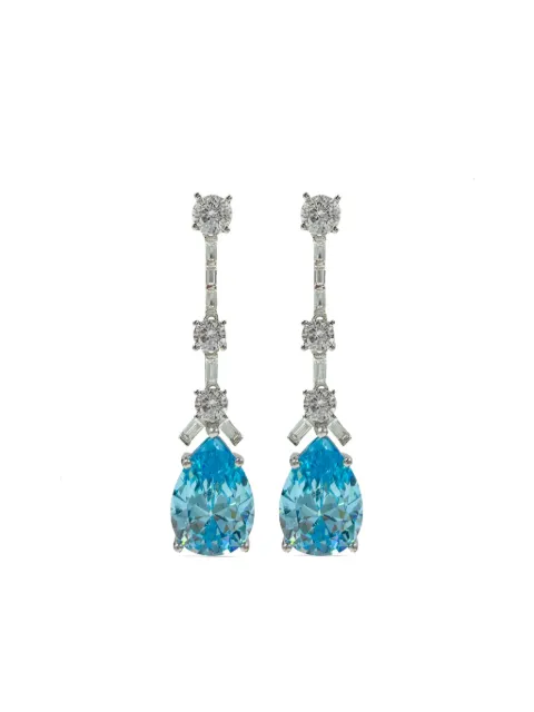 Juwelina Paris Aquamarine drop earrings