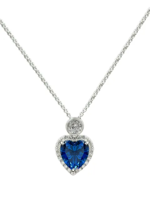 Juwelina Paris collar Heart con zafiro