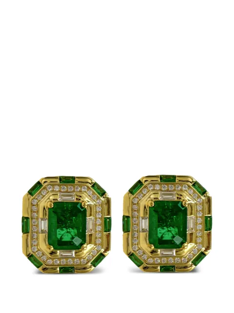 Juwelina Paris Byzantine stud earrings