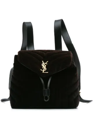 Ysl loulou small backpack sale