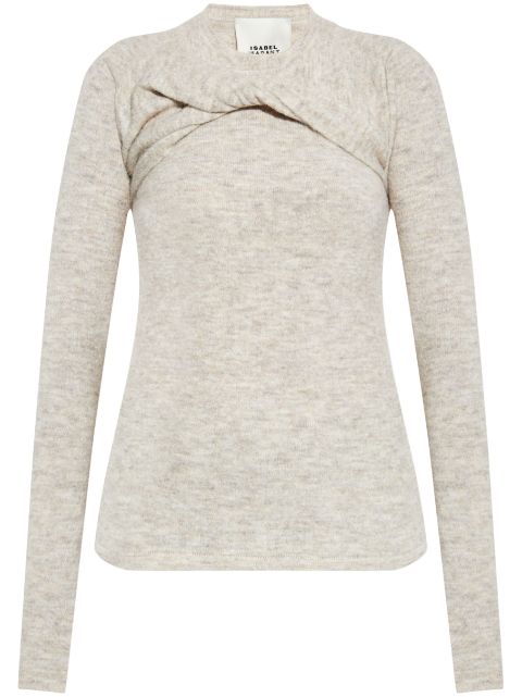 ISABEL MARANT Kern knitted top Women