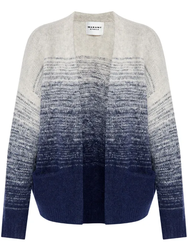 MARANT ETOILE Danea Cardigan Blue FARFETCH AE