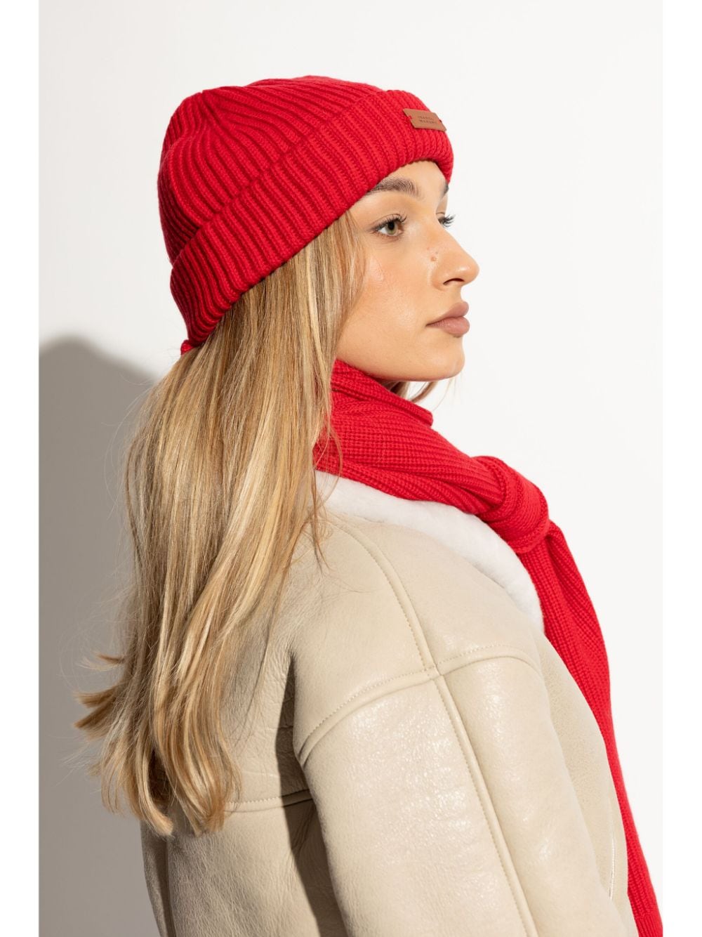 Shop Isabel Marant Erina Beanie In Red