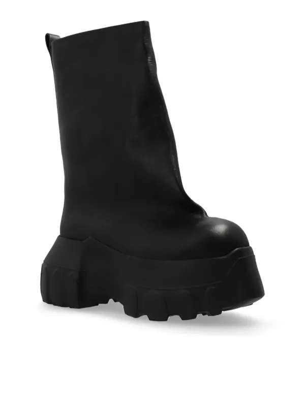 Rick Owens Mega Trator ブーツ | ブラック | FARFETCH JP