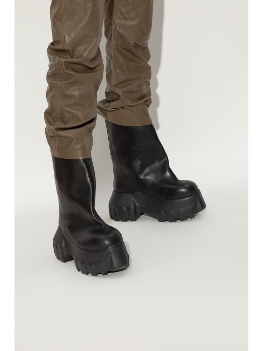 Rick Owens Mega Trator boots - Zwart