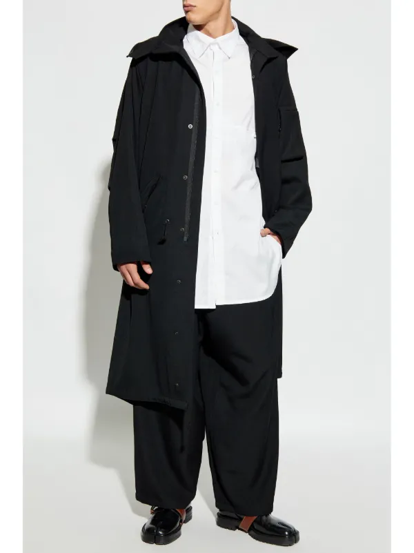 ジャケット・アウター Yohji Yamamoto Leather Trench Coat YOHJI YAMAMOTO full length leather coat – Wellington Hunters and