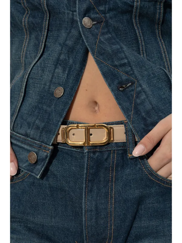 【TOM FORD】T ロゴ バックル ベルト TOM FORD Tロゴ バックルベルト | ニュートラル | FARFETCH JP