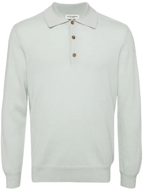 Pull en cachemire à col polo - Man On The Boon. - Modalova