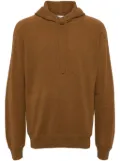 Man On The Boon. cashmere long-sleeved hoodie - Brown